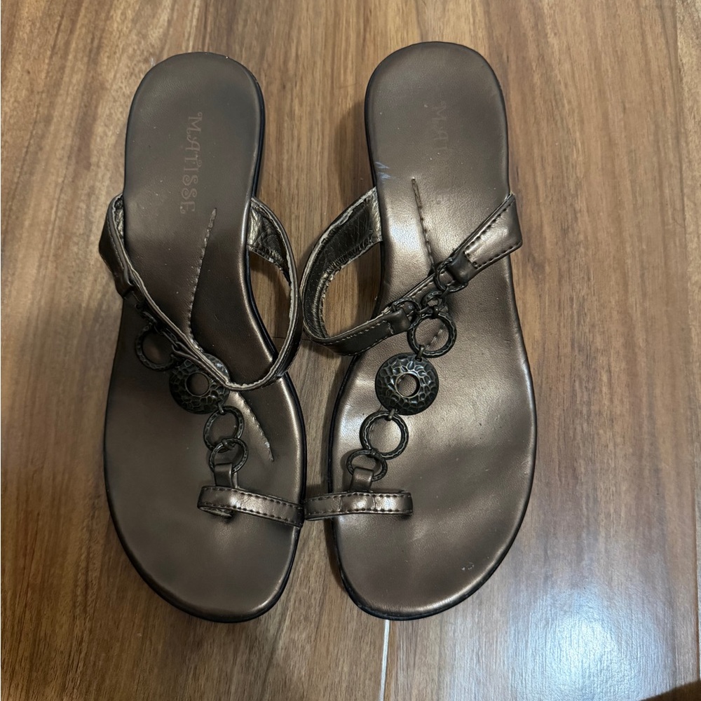 Women's Bronze Sandals